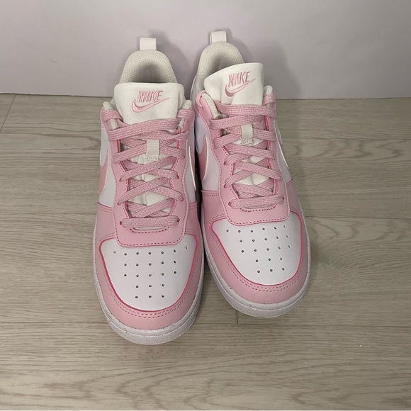NWOB Nike Court Borough Low Recraft Pink Foam White (DV5456-105) Size 6Y  W7.5/8 - Picture 3 of 13